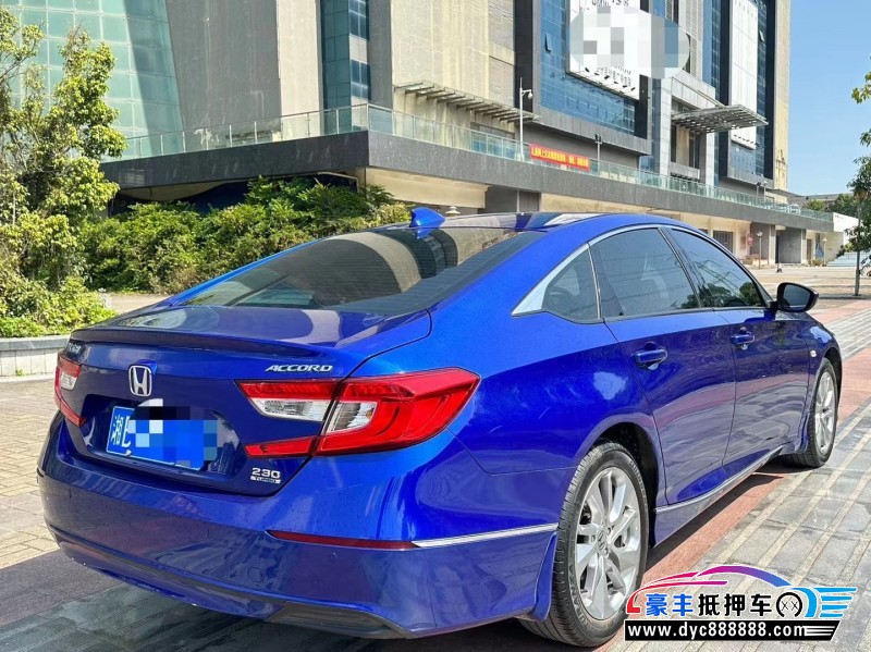 19年本田雅阁轿车抵押车出售