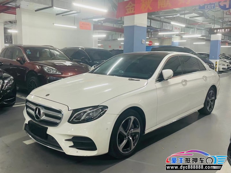19年奔驰E轿车抵押车出售