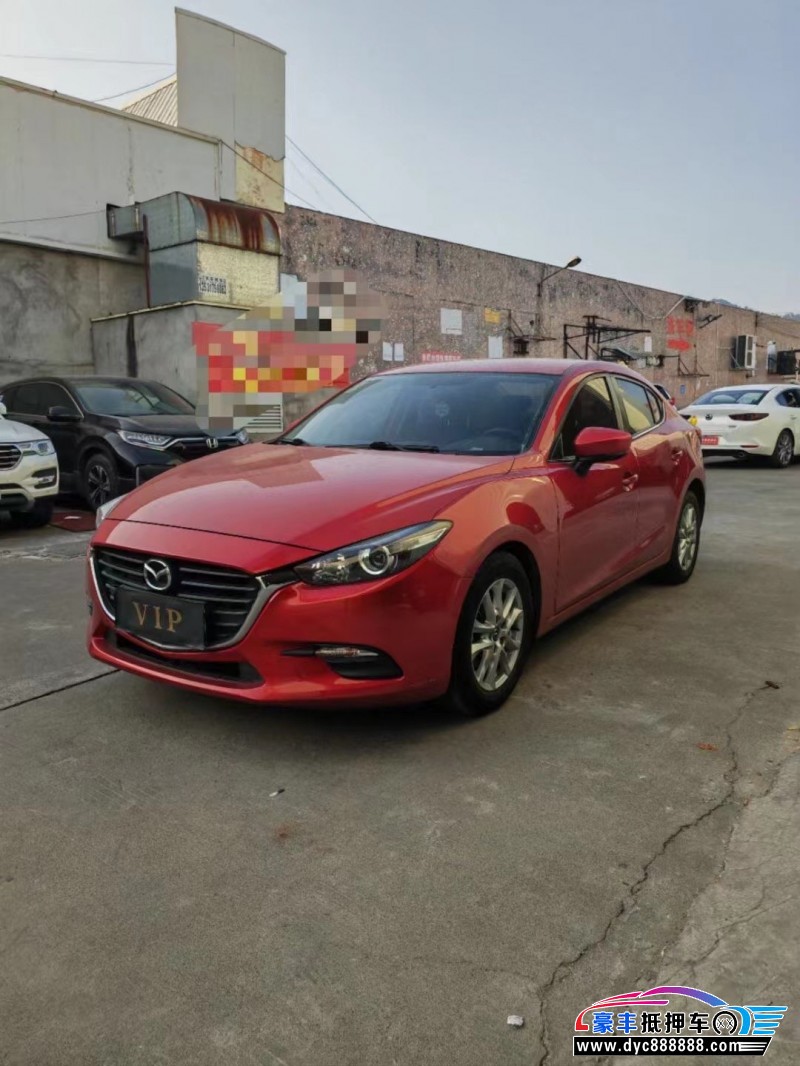 18年马自达昂克赛拉轿车抵押车出售