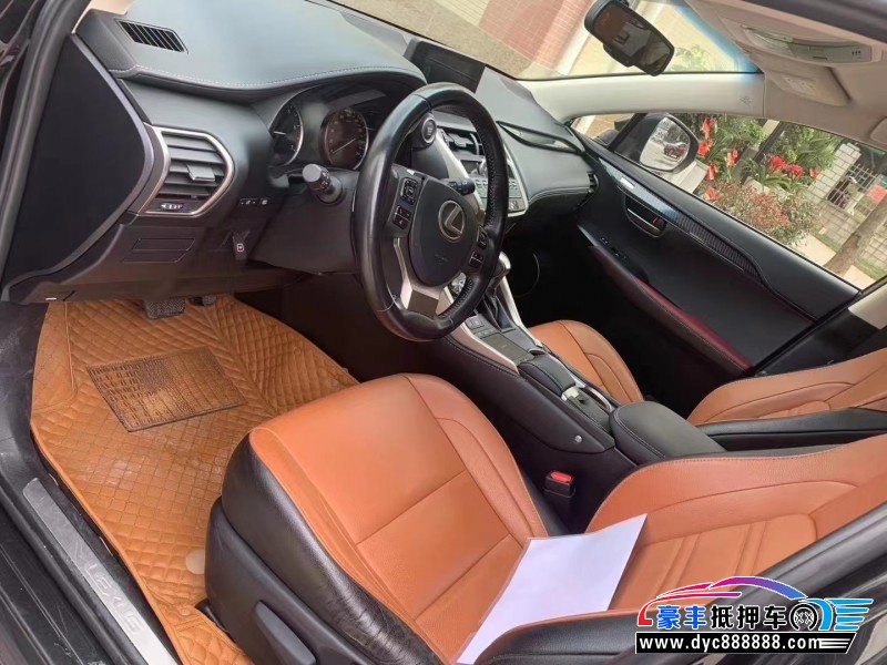 18年雷克萨斯NX轿车抵押车出售