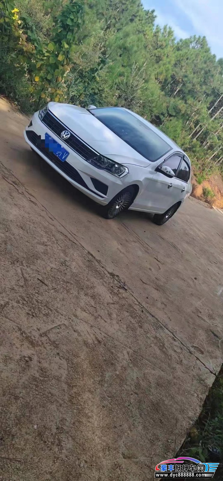 17年大众捷达轿车抵押车出售