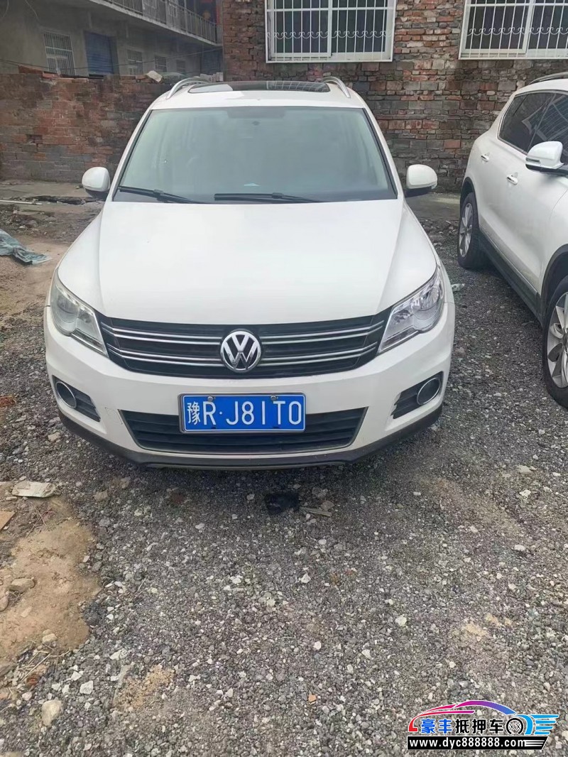 13年大众途观轿车抵押车出售