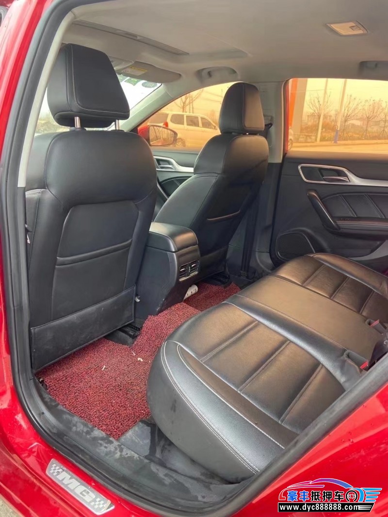 18年名爵GM6轿车抵押车出售