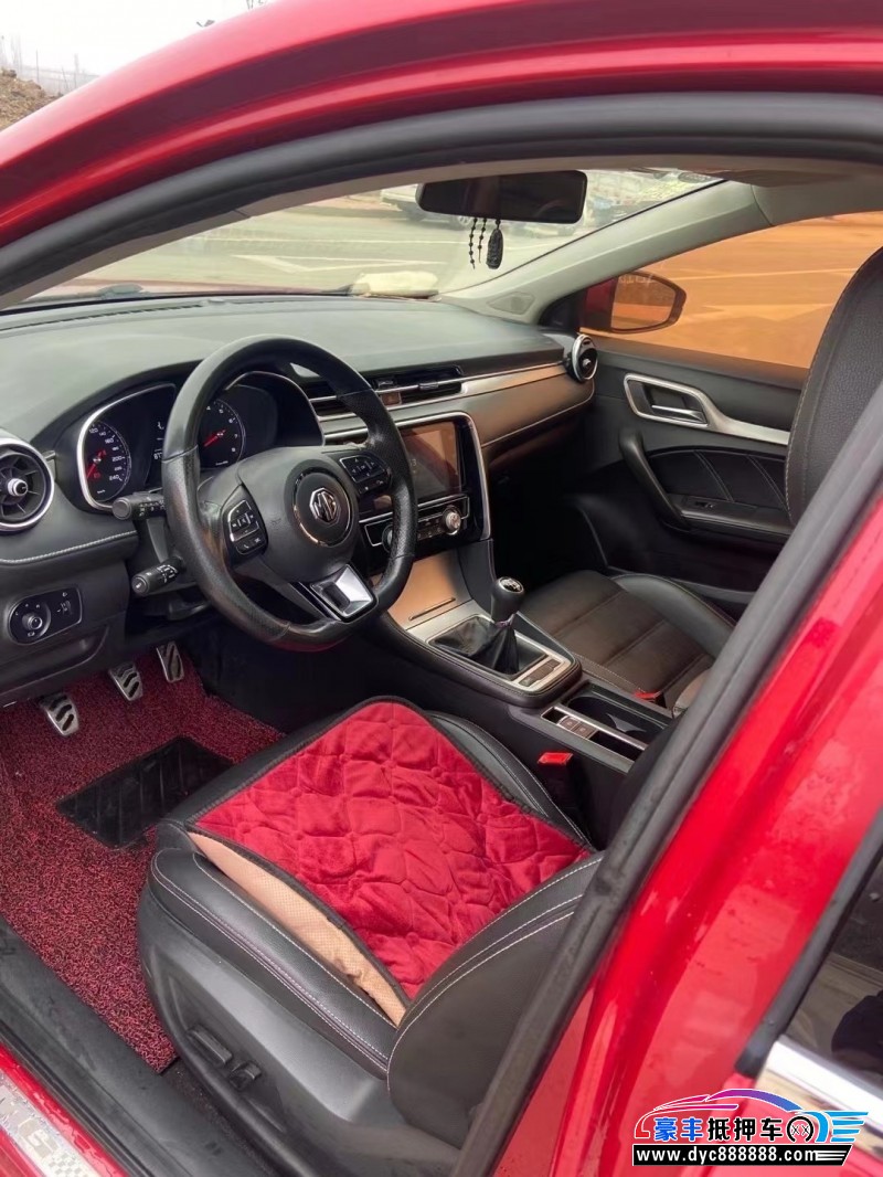 18年名爵GM6轿车抵押车出售