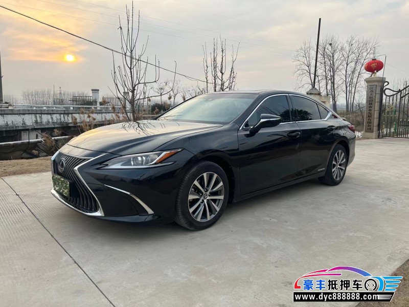 19年雷克萨斯ES轿车抵押车出售
