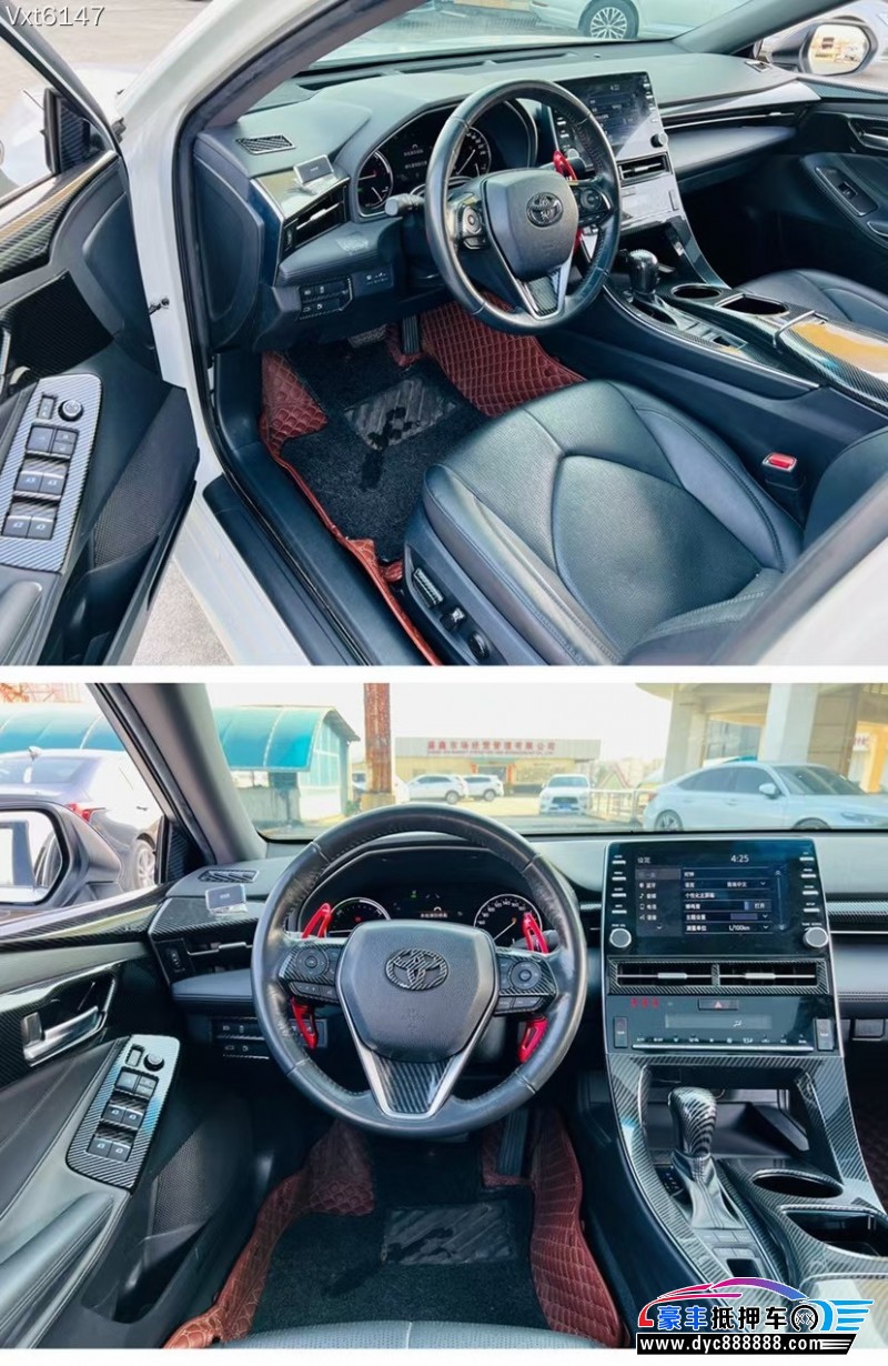 20年丰田亚洲龙轿车抵押车出售