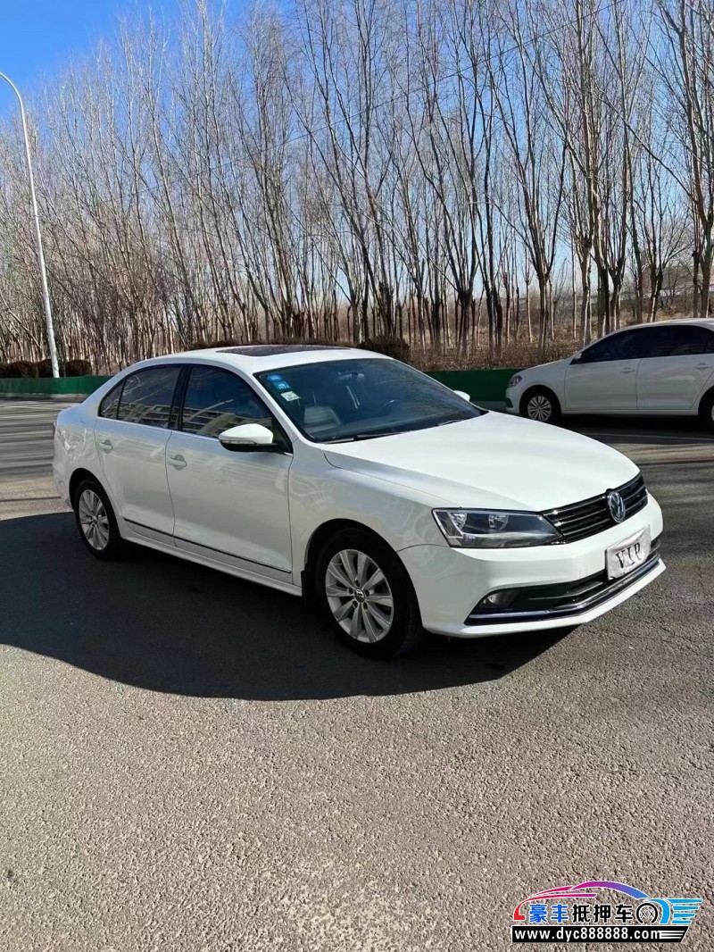 16年大众速腾轿车抵押车出售