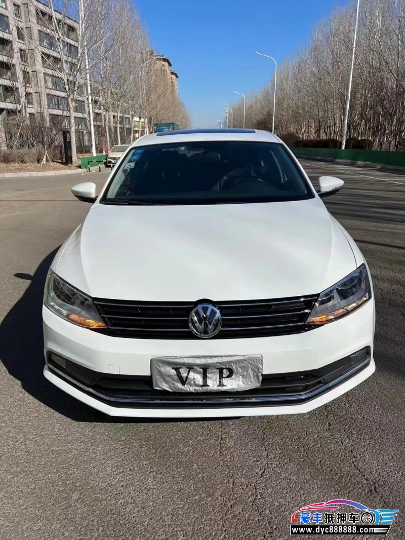 16年大众速腾轿车抵押车出售