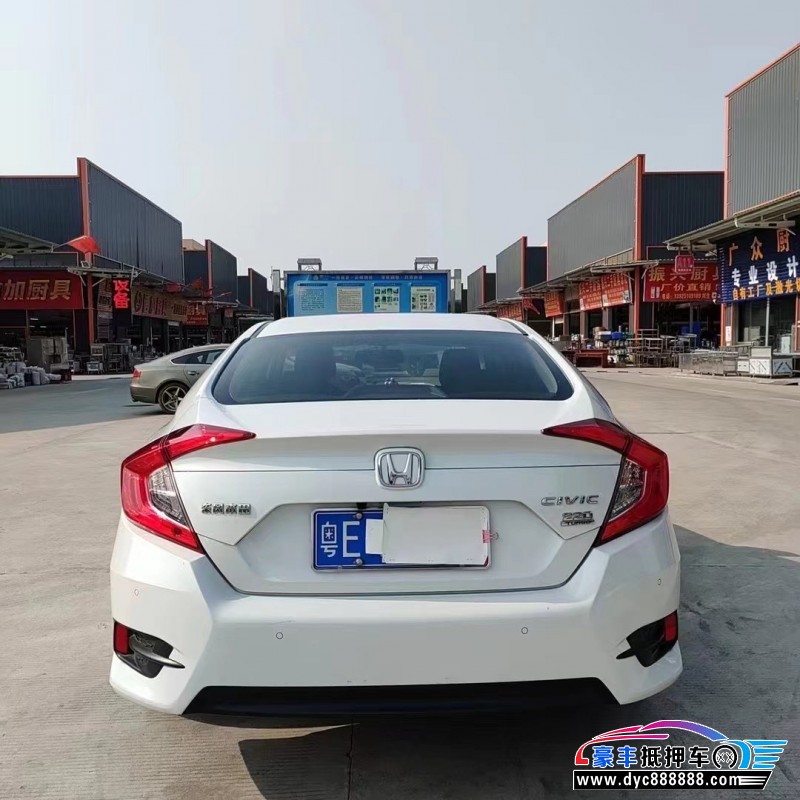 21年本田思域轿车抵押车出售