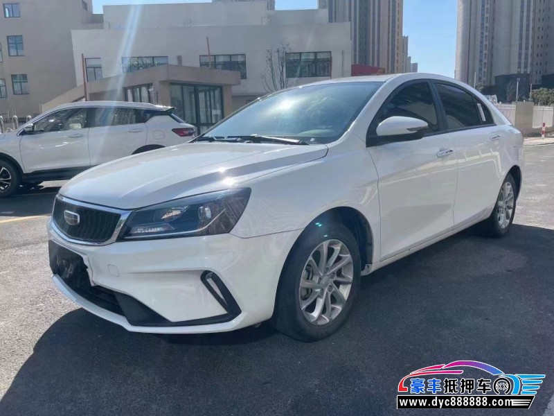 21年吉利帝豪轿车抵押车出售