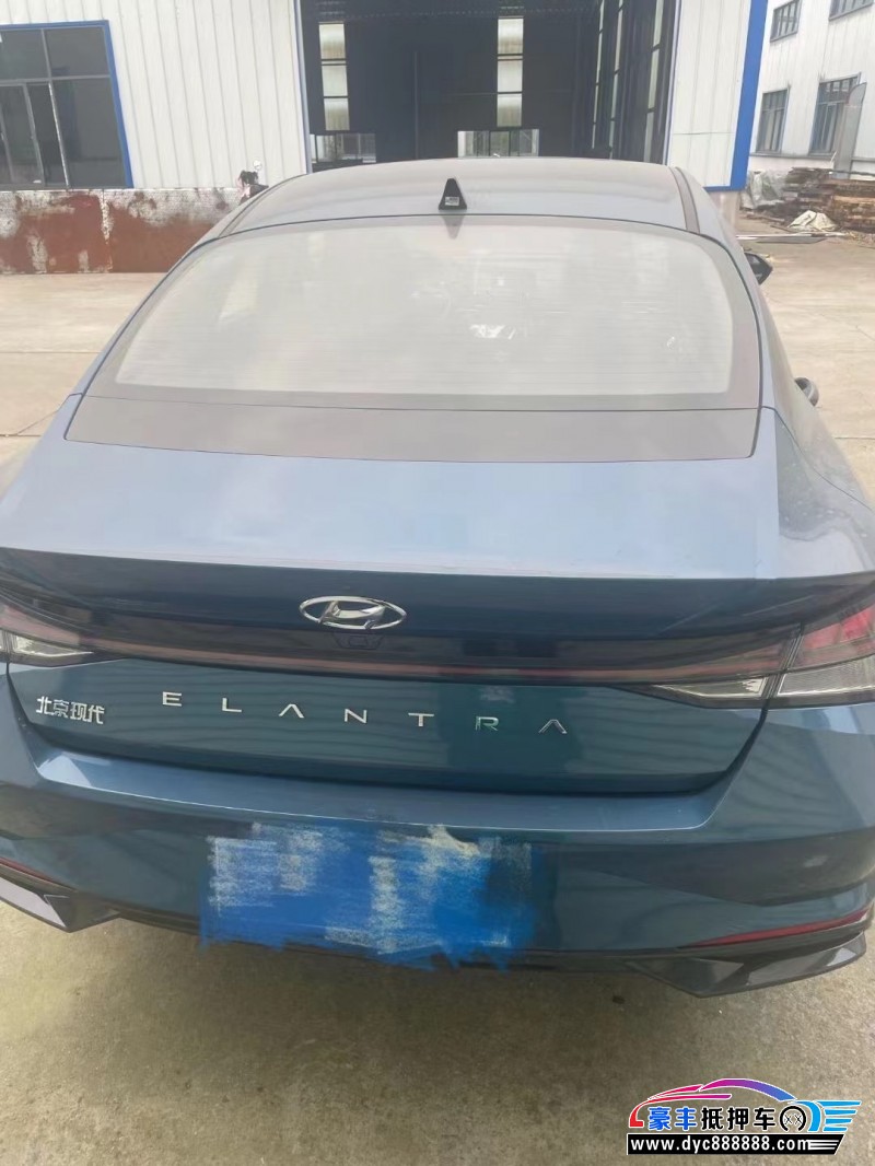 22年现代伊兰特轿车抵押车出售