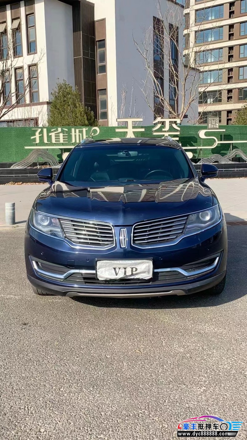 18年林肯MKX轿车抵押车出售