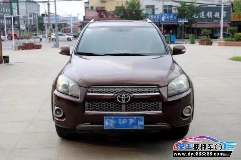 12年丰田RAV4轿车抵押车出售