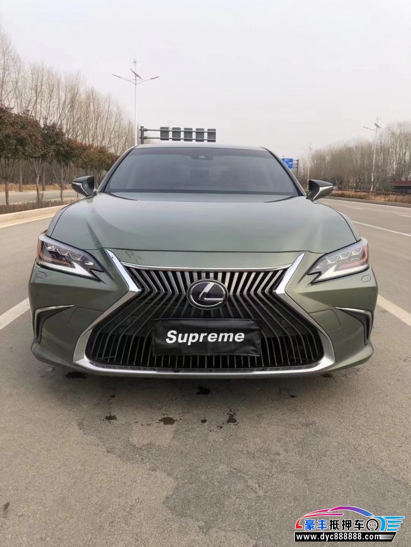 18年雷克萨斯ES轿车抵押车出售