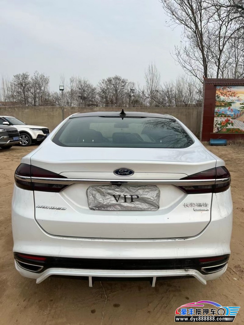 18年福特蒙迪欧轿车抵押车出售