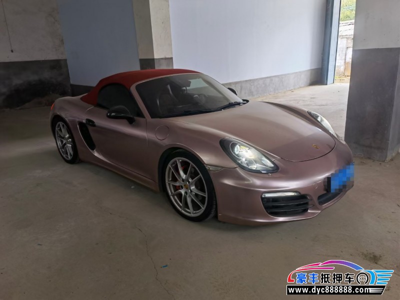 13年保时捷Boxster轿车抵押车出售