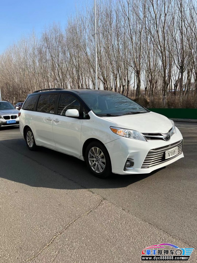 19年丰田塞纳MPV抵押车出售