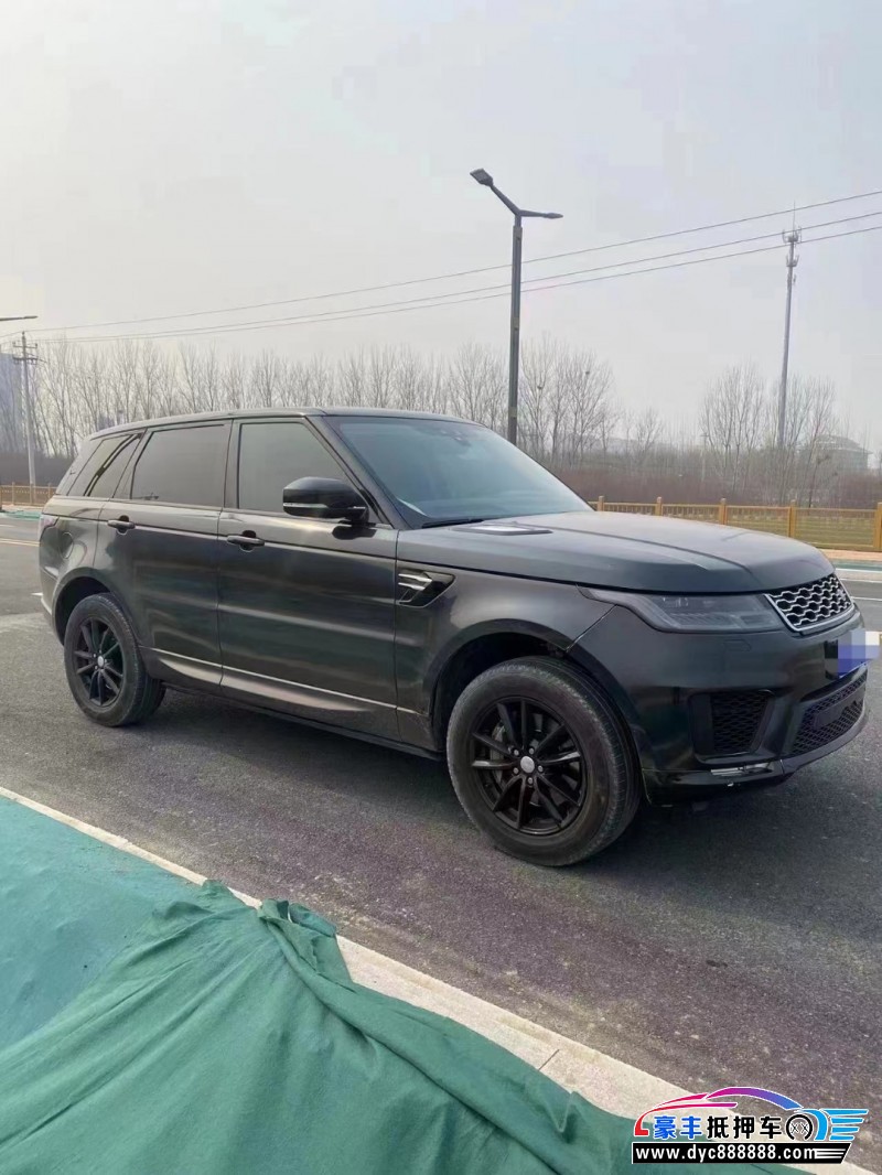 19年路虎揽胜运动版轿车抵押车出售