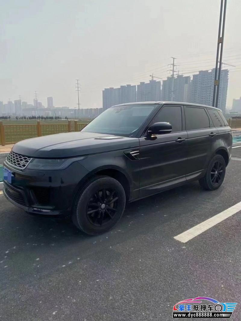 19年路虎揽胜运动版轿车抵押车出售