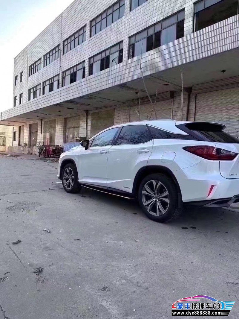 17年雷克萨斯RX轿车抵押车出售