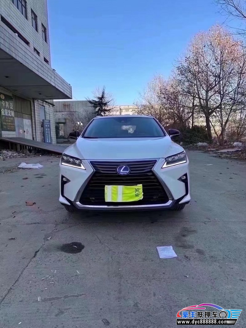 17年雷克萨斯RX轿车抵押车出售