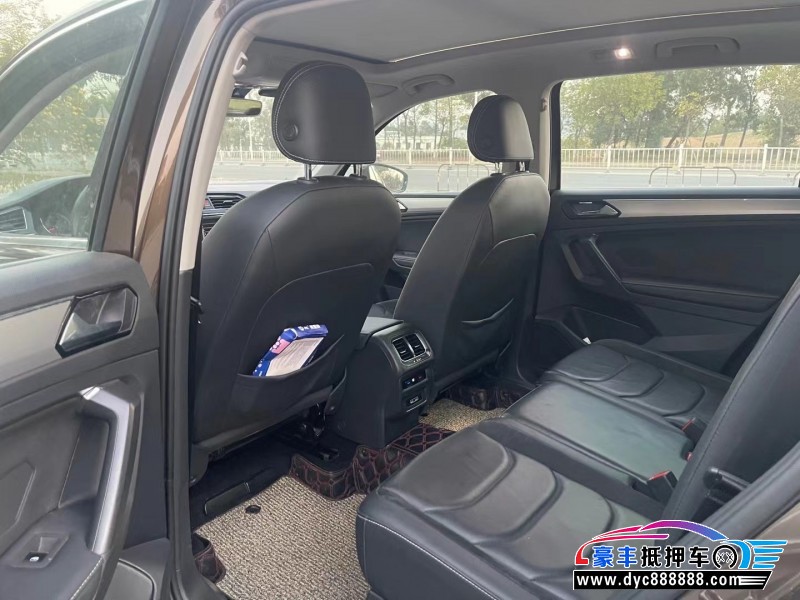 18年大众途观轿车抵押车出售