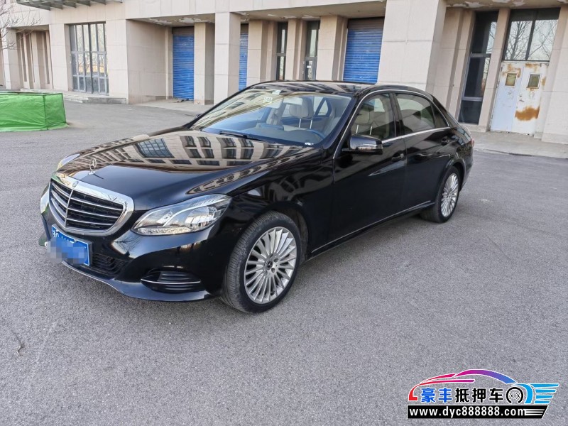 16年奔驰E轿车抵押车出售