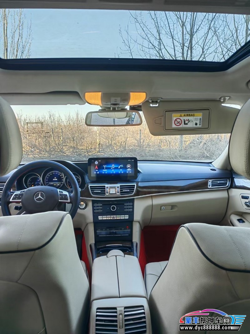 16年奔驰E轿车抵押车出售