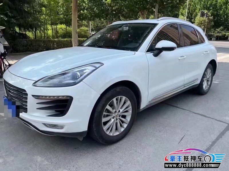 18年众泰SR9轿车抵押车出售