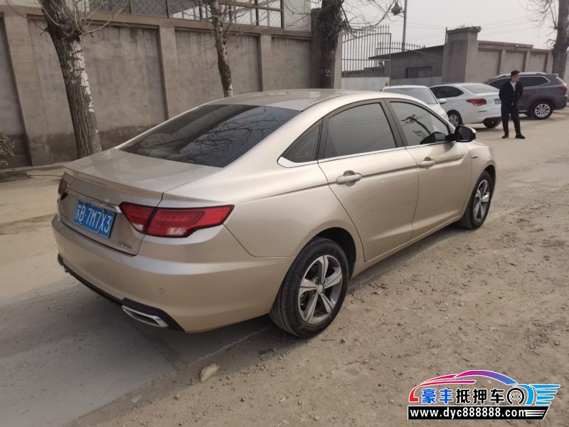 19年吉利帝豪轿车抵押车出售