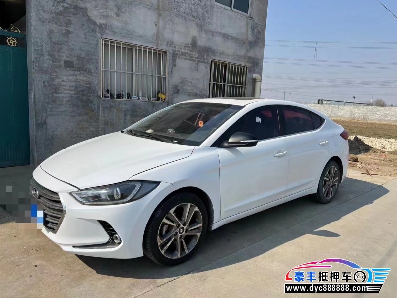 16年现代领动轿车抵押车出售