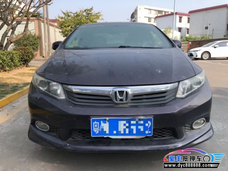 12年本田思域轿车抵押车出售