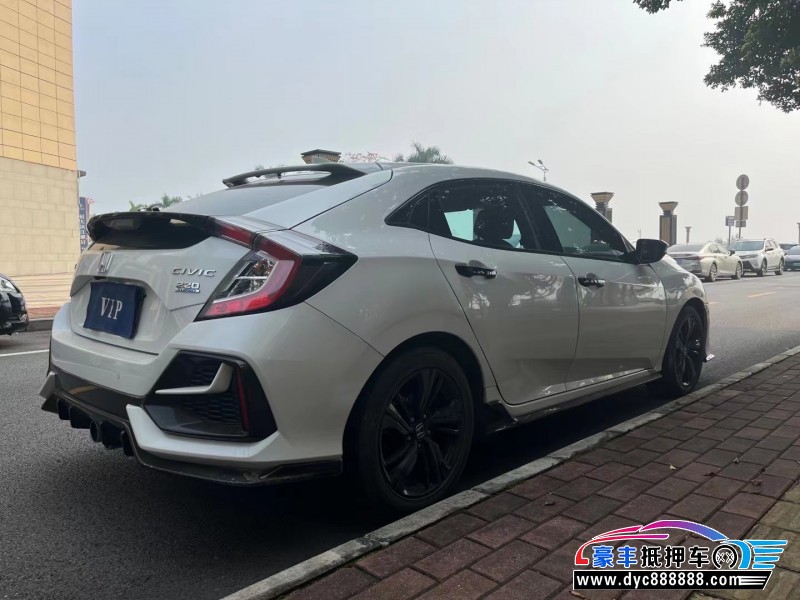 22年本田思域轿车抵押车出售