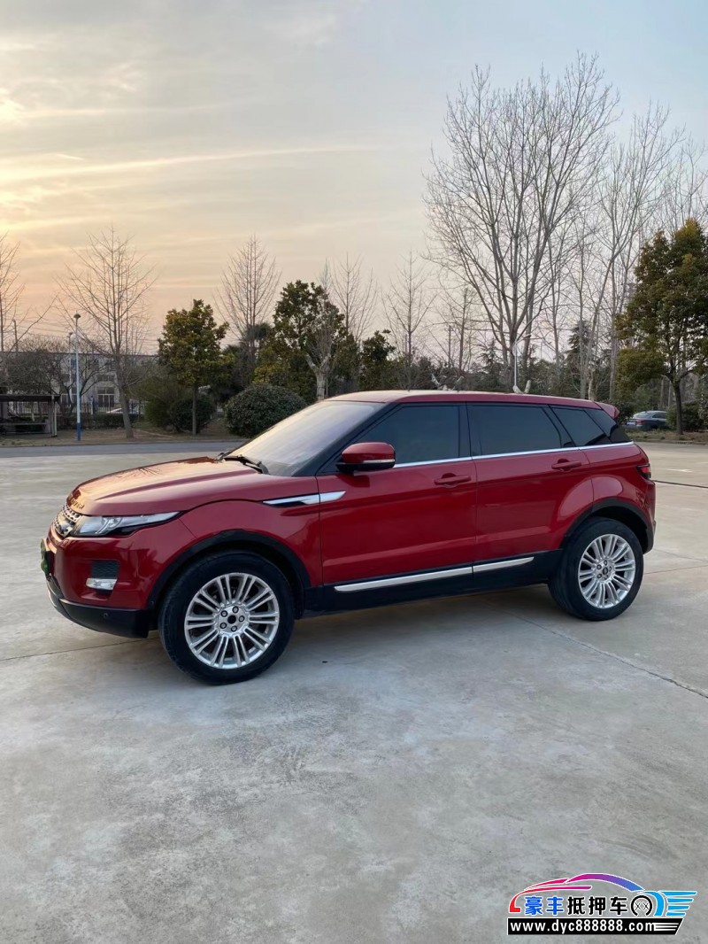 13年路虎揽胜极光轿车抵押车出售