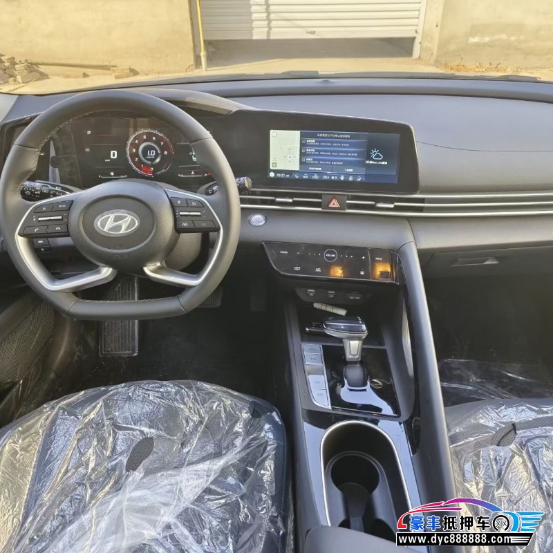 23年现代伊兰特轿车抵押车出售