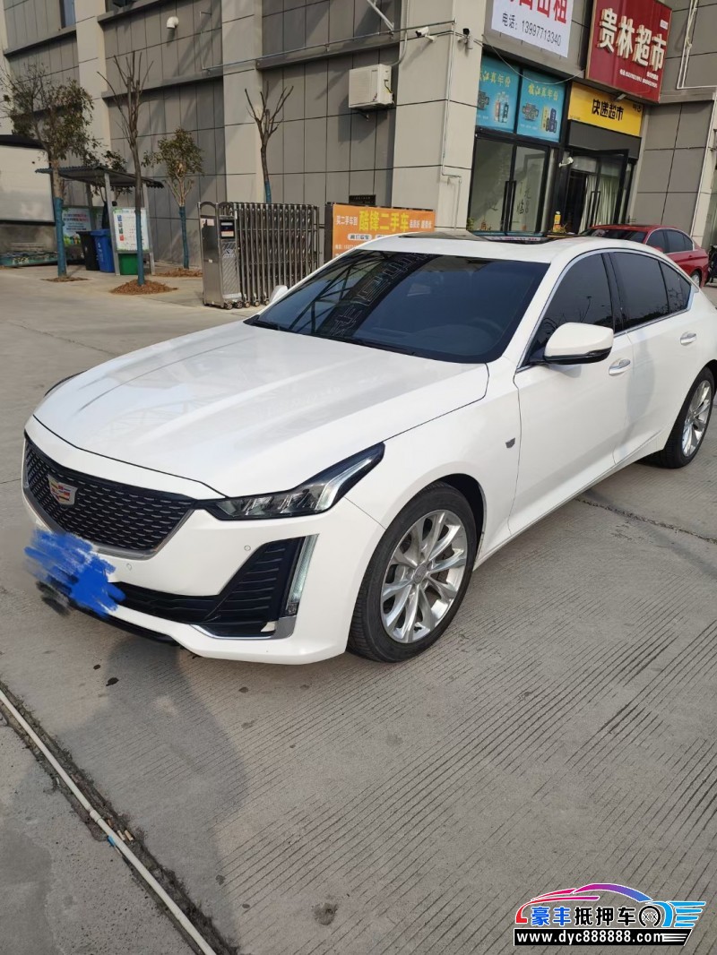 22年凯迪拉克CT5轿车抵押车出售