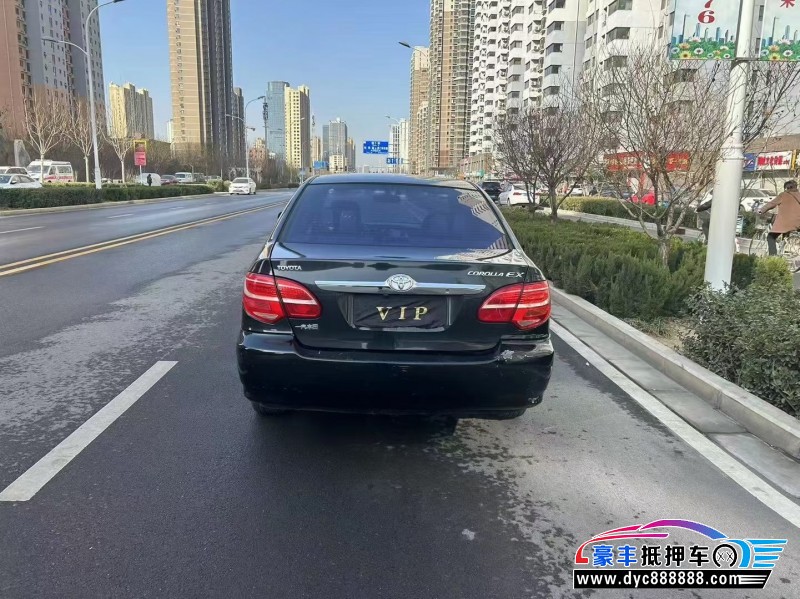 13年丰田花冠轿车抵押车出售