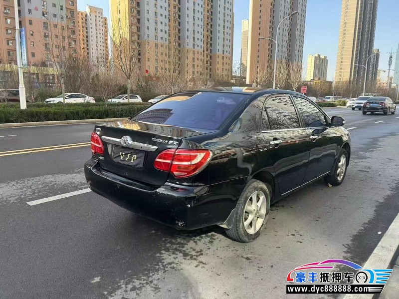 13年丰田花冠轿车抵押车出售