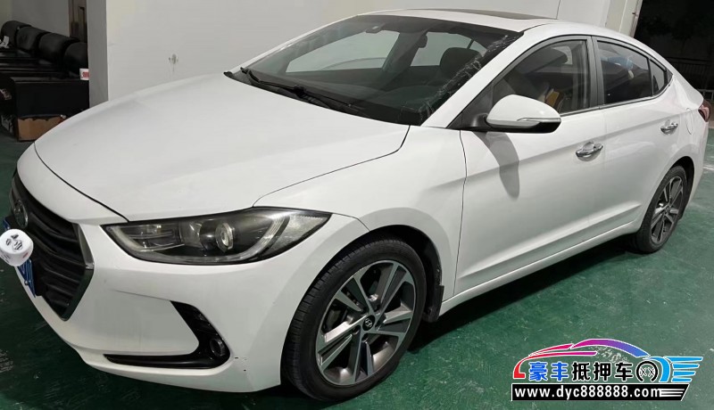 16年现代领动轿车抵押车出售