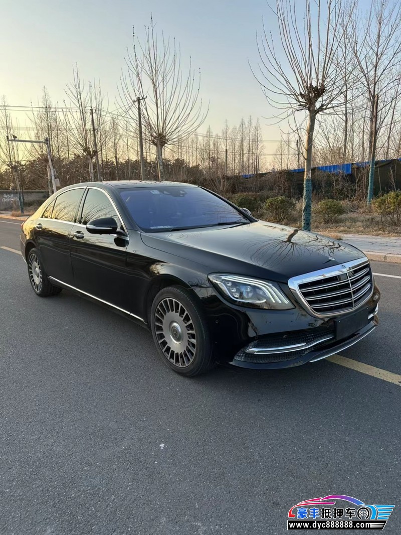 18年奔驰S级轿车抵押车出售