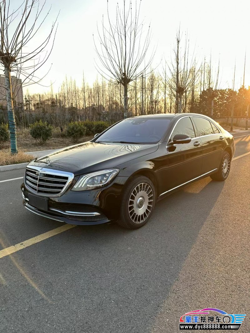 18年奔驰S级轿车抵押车出售