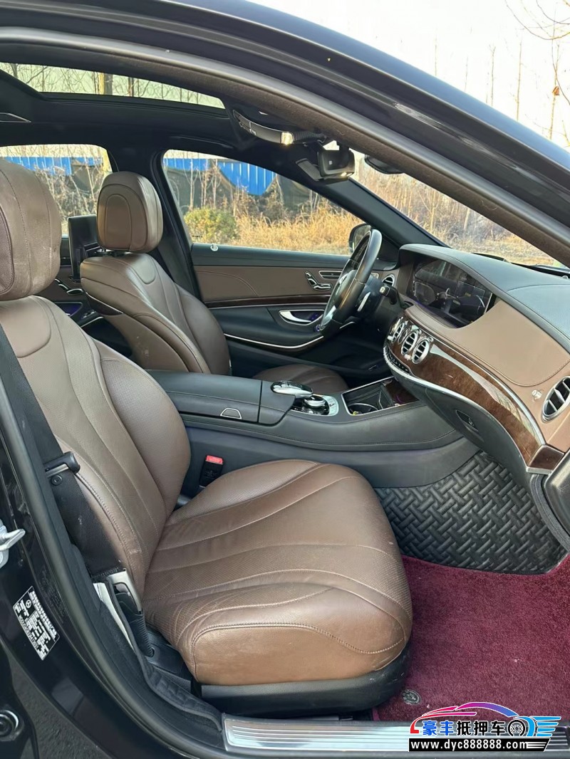 18年奔驰S级轿车抵押车出售