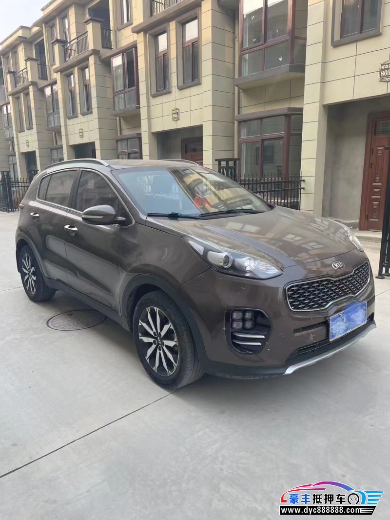 18年起亚KX5轿车抵押车出售