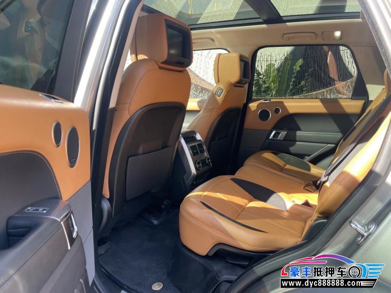 18年路虎揽胜运动轿车抵押车出售