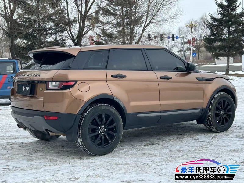 17年路虎揽胜极光轿车抵押车出售