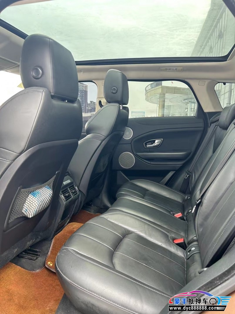 17年路虎揽胜极光轿车抵押车出售