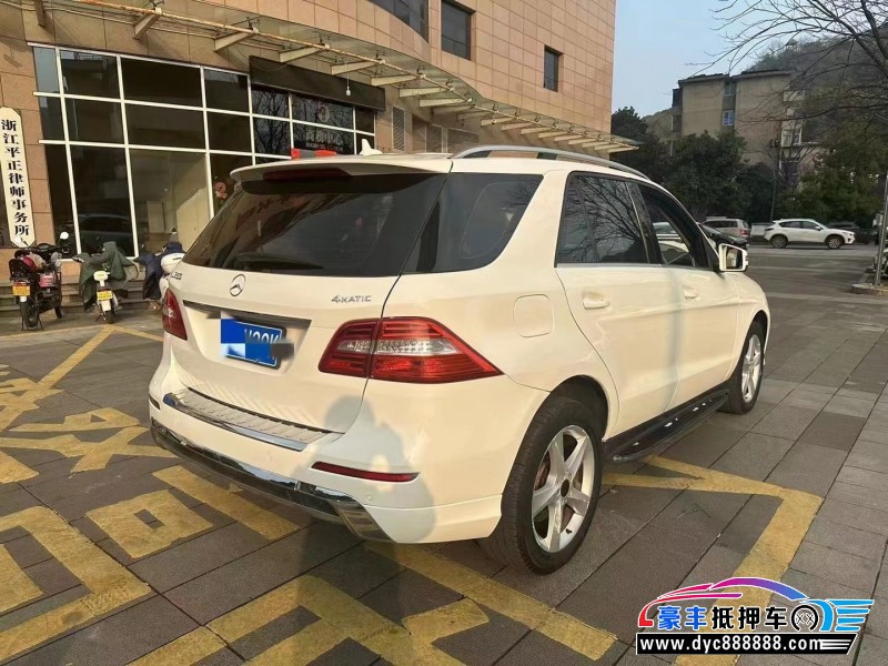 14年奔驰MLSUV抵押车出售