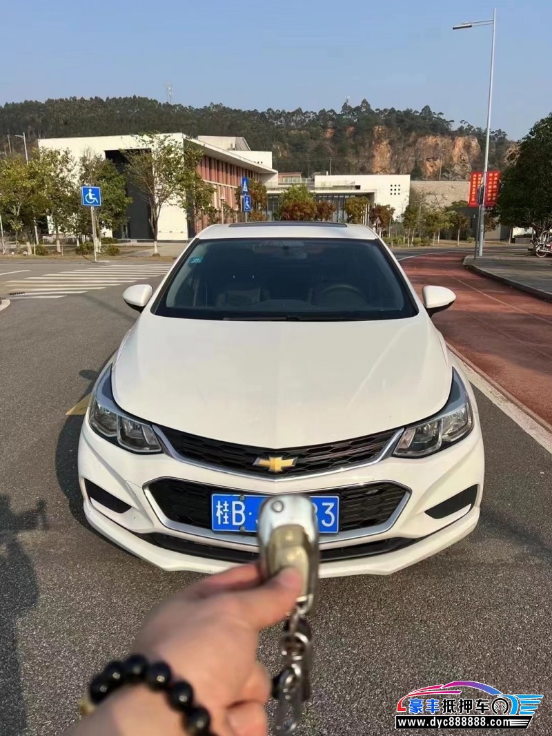 18年雪佛兰科鲁兹轿车抵押车出售