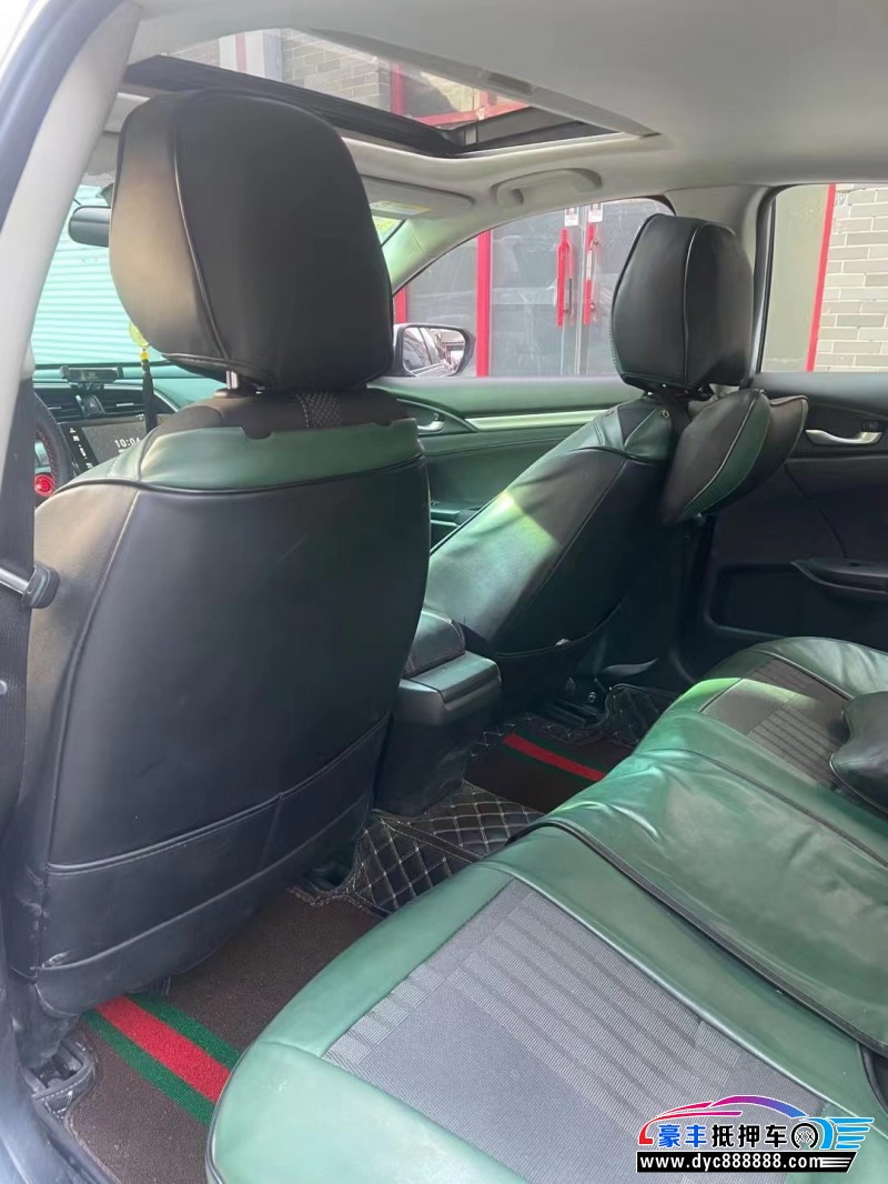 21年本田思域轿车抵押车出售