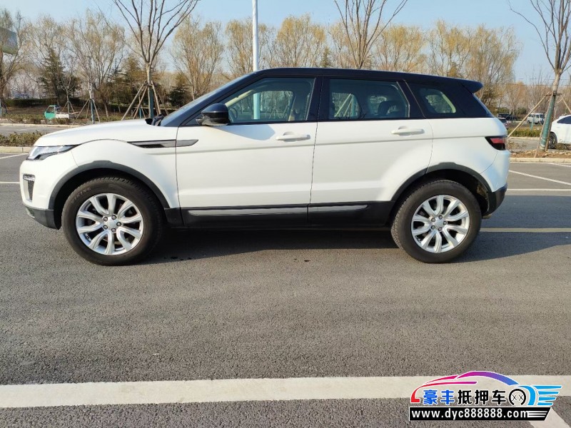 17年路虎揽胜极光轿车抵押车出售